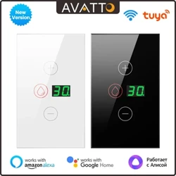 AVATTO Smart WiFi Boiler 4400W EL/USA standardne nutikas veesoojendi lüliti Tuya Smart Life App Control töötab Alexa Google Home'iga
