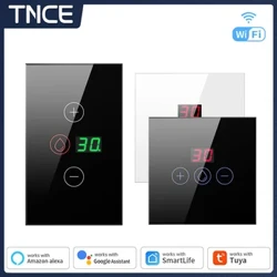 TNCE Tuya WiFi Boiler Switch 4400W EU/US Standard intelligens vízmelegítő kapcsoló Smart Life App Control működik az Alexa Google Home szolgáltatással