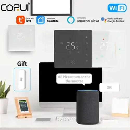 I-CORUI Tuya WIFI I-Smart Thermostat Amanzi/I-Floor Heating Water Boiler Heater I-Temperature Switch Support I-Google Home Alexa Smart Life