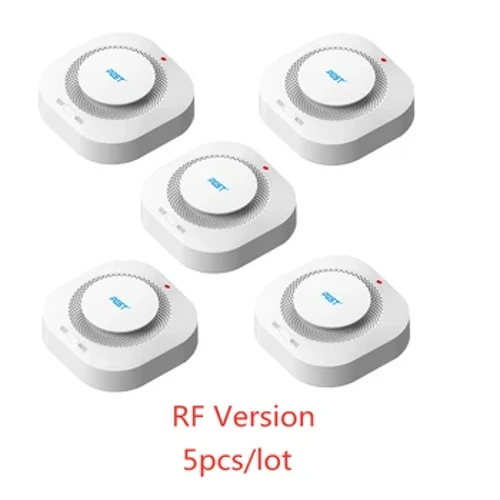 Detector de alarma con Sensor de alarma de humo inalámbrico de protección contra incendios de 433MHz para sistemas de alarma de seguridad para el hogar RF GSM