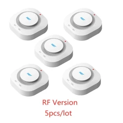 Máy dò báo động cảm biến báo cháy không dây 433 MHz cho hệ thống báo động an ninh gia đình RF GSM