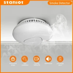Tuổi thọ pin 10 năm Đầu báo khói Báo cháy Cảm biến bảo vệ an ninh nhà thông minh 85db Decibel cao với chứng nhận EN14604