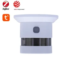 CE14604 Tuya Zigbee 3.0 Detektor dima Alarm 85 dB Močan zvok Senzor za preprečevanje požara z nadzorom aplikacije Smart Life