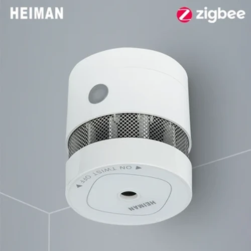 HEIMAN Zigbee 3.0 Protupožarni alarm Detektor dima Pametni kućni sustav 2,4 GHz Visoka osjetljivost Senzor za sigurnosnu prevenciju Besplatna dostava