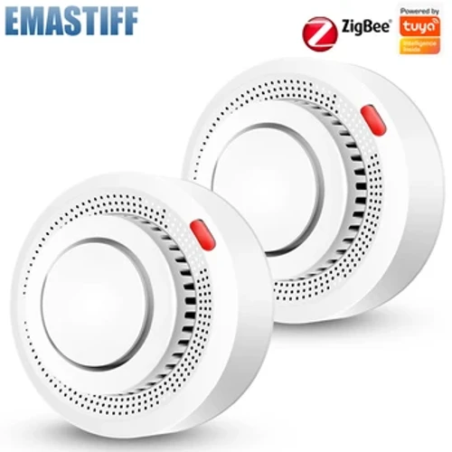 eMastiff ZigBee detektor dima Tuya Smart Home Sigurnosna zaštita Protivpožarni alarmni sistem za Smart Life Google Assistant