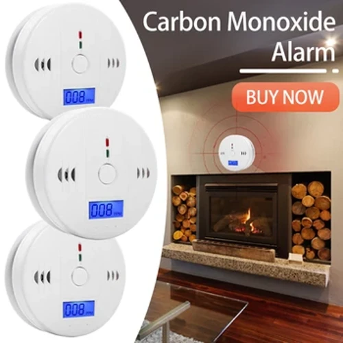 Máy dò khí CO thông minh Máy dò cảm biến CO Đèn báo LED có độ nhạy cao Máy dò khói Nhà Máy dò cảnh báo rò rỉ gas Báo động