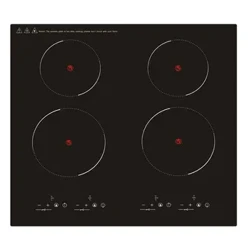 Cócaire Ionduchtúcháin Tráchtála Ceithre Ceann Cócaire Leictreach Sorn Ionduchtúcháin Cooktop Leabaithe Comhtháite Hob Ardchumhachta