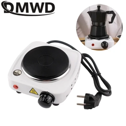 500W Moka Kafe-berogailu elektrikoa Erradiaziorik gabe Sukaldaritza plaka beroa Esne-sukaldea Labea Indukzio-sukaldea Moka Azalera 110V/220V