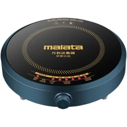 Caldera de Cocina de Inducción eléctrica, resistente al agua, 2200W, placa de cocina para saltear, olla caliente inteligente, quemador de placa de cocina