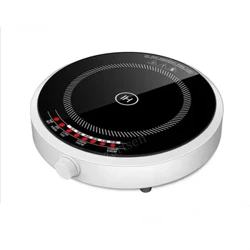 Caldera de Cocina de Inducción eléctrica, resistente al agua, 2200W, placa de cocina para saltear, olla caliente inteligente, quemador de placa de cocina