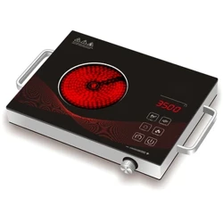 I-induction cooker ehlakaniphile kagesi ye-ceramic cooker ithinta izinga lokushisa elingaguquki emanzini we-electromagnetic light wave cooker