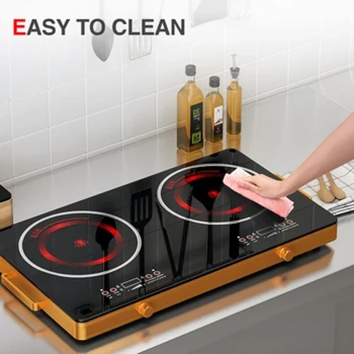 T04 Potentzia handiko zeramikazko sukalde elektrikoa indukziozko sukaldea Hotpot platera fideoak egosteko labea tea prestatzeko ur-galdara berogailua 220V