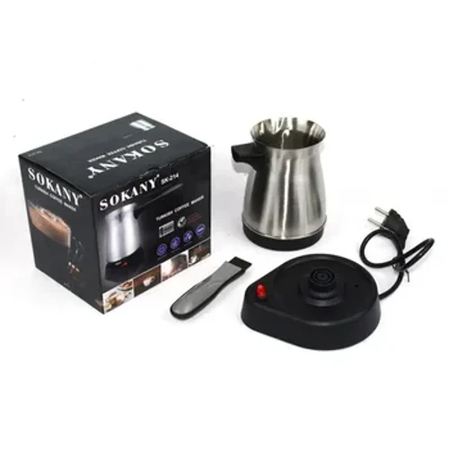 600 W Türgi elektriline kohvimasin, 500 ml eraldatud Itaalia Moka pott, roostevaba teras, araabia kaasaskantav espressomasin
