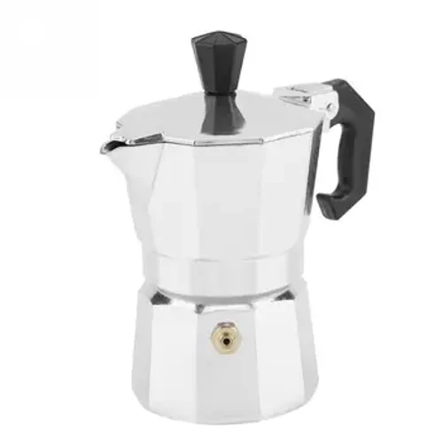 50mL 1 indebe ye-Aluminium yesiNtaliyane Uhlobo lwe-Moka Pots I-Espresso Coffee Maker Stove Home Office Use New
