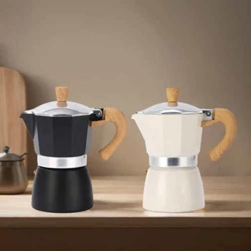 Moka Pot Stovetop espresso automāts itāļu kafijas automāts kafijas kanna alumīnija plīts virsma Camping espresso automāts manuāli kafijas kannas