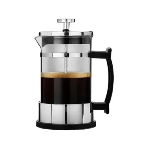 304 Paslanmaz Çelik Kahve Makinesi Su Isıtıcısı Isı direnci 350 ml Fransız Presleri Pot Splashproof Antiskid Tabanı Espresso Süt için