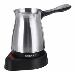 Caife 220V Déan 500ml Cruach Dhosmálta Scartha Mocha Pot Iodáilis Pot Caife Leictreach Tuircis Meaisín Espresso Inaistrithe