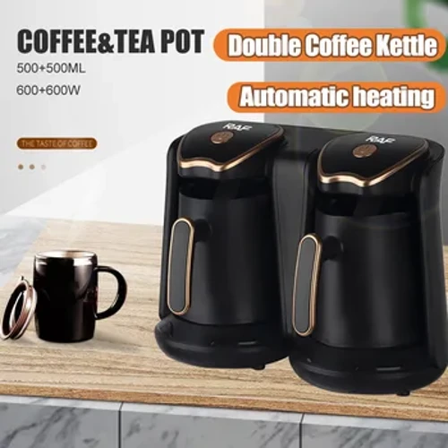 Thổ Nhĩ Kỳ Bình Cà Phê Gia Đình Làm Nóng Cà Phê Đôi Ấm Siêu Tốc Điện Espresso Nồi Di Động Ấm Trà Cà Phê Coffeeware Văn Phòng