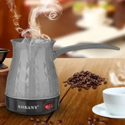 Caife Déan 500W 500ml Cruach Dhosmálta Scartha Iodáilis Mocha Pot Pot Caife Leictreach Tuircis Meaisín Espresso Inaistrithe