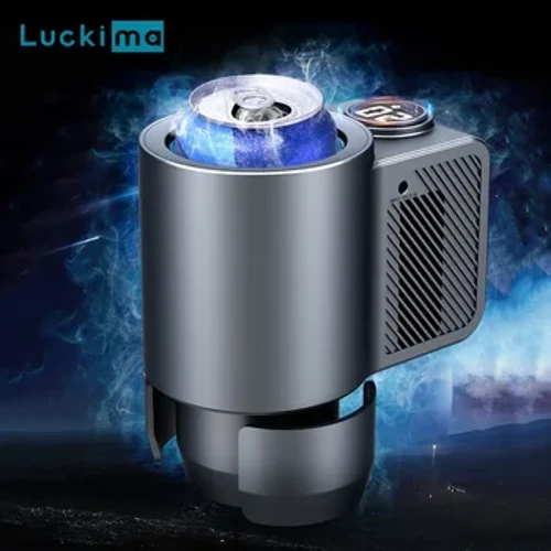 Smart 2 in 1 auto soojendamise jahutustass kohvi jaoks Miik jookide elektriline joogisoojendaja jahuti hoidik reisi mini-auto külmik