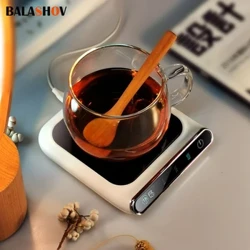 5V USB Smart Coffi Mwg Cwpan Pad Cynhesach Llaeth Te Dŵr Diod Gwresogi Trydan Tymheredd Addasadwy Diod Poeth Plât Cynhesach