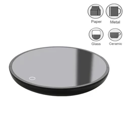 DC 5V USB Kaffekrus Kopp Varmer Melk Te Vann Kopp Oppvarming Elektrisk Touch Pad Temperatur Justerbar Varm tekoker Varmer Varmer