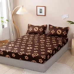 I-Nordic Fitted Sheet Elastic Band Dormitory Protector Bedspread High-End Luxury Luxury Cover Izingubo Zokulala Ayikho I-pillowcase Ejwayelekile