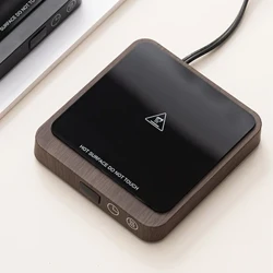 20W Kahve Kupa Isıtıcı Bardak Isıtıcı ısıtma yastığı Elektrikli Sıcak Plaka 5 Dişli Sıcaklık Isıtıcı Coaster Süt Çay Su 220V
