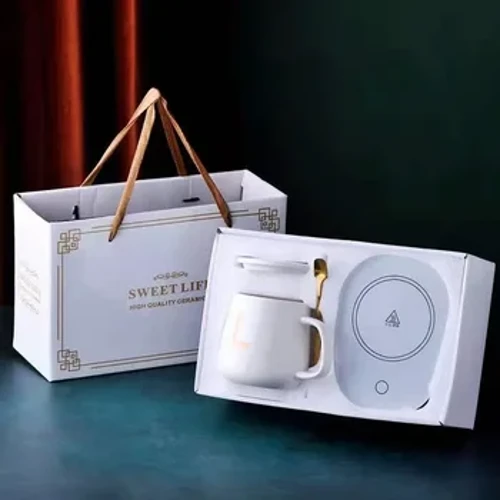Kávésbögre melegítő párna csésze melegítő alátét állandó hőmérsékletű fűtés USB elektromos bögre szőnyeg készlet tej tea víz otthoni irodai ajándék