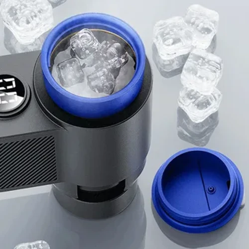 12V 36W Nhà Thông Minh Ô Tô Làm Mát Đồ Uống Ấm Cho Đồ Uống Rượu Sữa Cà Phê Nước 2 Trong 1 Di Động Tủ Lạnh Ô Tô Làm Mát Cốc