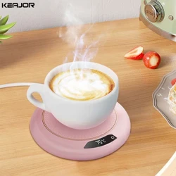 Mug Téitheoir Corn USB Níos Teo Caife Leictreach Bainne Pad Téamh Uisce Tae Cóstaeir Teirmeastatacha Corn Níos Teo le haghaidh Téitheoir Mugaí na hOifige Baile