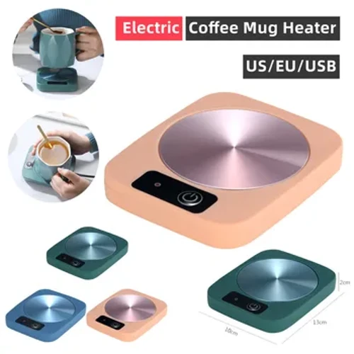 Usb berogailu elektrikoa Kopako katilu beroagoa Kafe-katilu berogailua Berogailu beroa Mat epela Tenperatura etengabeko edontzia Etxeko bulegoko oparietarako