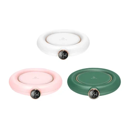 Điện Cốc Cà Phê Làm Nóng Coaster Nhiệt Độ Không Đổi Nước Miếng Lót Nóng Di Động Cà Phê Nóng Nhẹ Cho Văn Phòng Tại Nhà