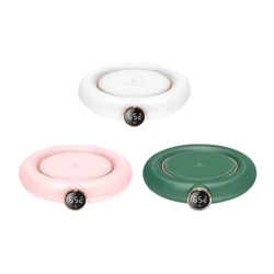 Electric Coffee Mug Heating Coaster Constant Temperature Water Pad Heater Portable Coffee Cup Heater Magaan para sa Home Office