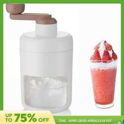 Shaved Ice Machine Home Small Manual Ice Crusher Hand-shake Ice Sand Hail Ice Ice Breaker To Make Continuous Sand Ice