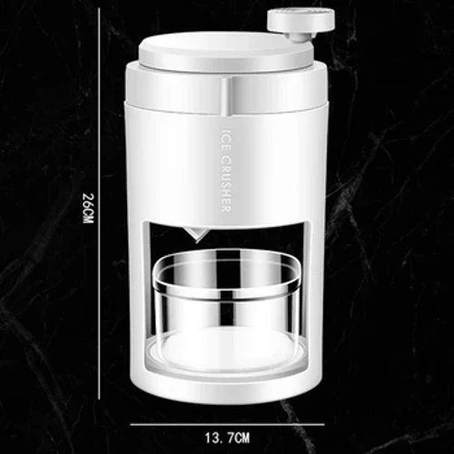Abs iz nerjavečega jekla, ročno obrit, drobilec ledu, visoka prilagodljivost, ročno zdrobljen ledolomilec, majhen ročni aparat za smoothie, stroj za led