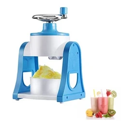 1 kos Domači majhen ročni drobilnik ledu Poletje Ročno stresanje ledu in toče Ledolomilec ledu Make Ice Maker Blue