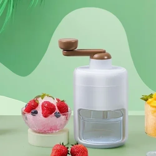 Small Manual Ice Crushers Household Hand-Cranked Shaved Ice Machine Hail Ice Breaking Artifact Hand-Cranked Smoothie Maker