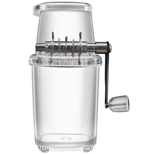 Llaw Malwr Iâ Peiriant Malwr Iâ 1.25L Grinder Iâ Ciwb Iâ Diodydd Chopper, Angenrheidiau Cartref, Angen Haf