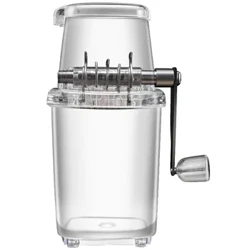 Ice Crusher Manual Ice Crusher Machine1.25L Ice Grinder Ice Cube Drinks Chopper, husholdningsbehov, sommerbehov
