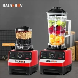 2000 Vt og'ir yuk ko'taruvchi tijorat blenderi Meva mikseri sharbat chiqargich, oziq-ovqat protsessori Muzli Smoothies blenderi Yuqori quvvatli sharbat ishlab chiqaruvchi maydalagich 220 V