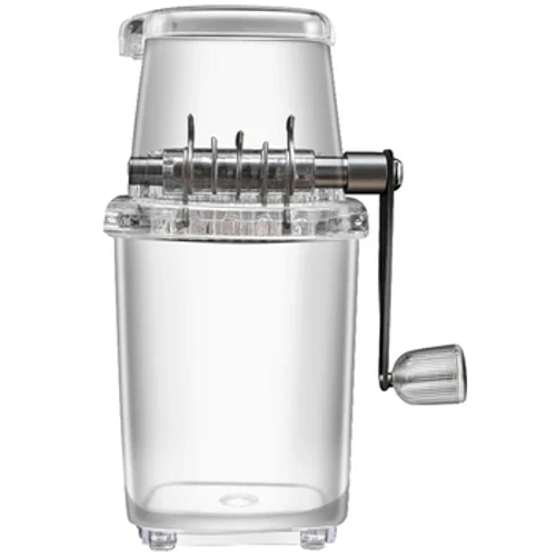 I-Ice Crusher Manual Manual Ice Crusher Machine1.25L Ice Grinder Ice Cube Iziphuzo I-Chopper, Izidingo Zasekhaya, Isidingo Sasehlobo