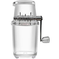 I-Ice Crusher Manual Manual Ice Crusher Machine1.25L Ice Grinder Ice Cube Iziphuzo I-Chopper, Izidingo Zasekhaya, Isidingo Sasehlobo
