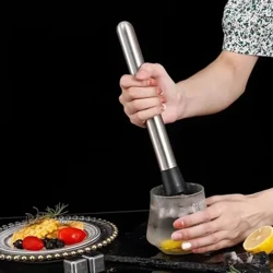 Ruostumattomasta teräksestä valmistettu monitoiminen murskattu jäävasara murskattu mehujäätangot Cocktail jääkuutiomurskain hedelmien sekoitin survintankotyökalu
