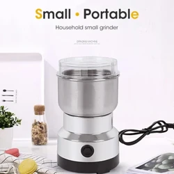 Mini elektriskā dzirnaviņas mājsaimniecībai 300 ml īpaši smalks bērnu pārtikas pulverizators kafijas dzirnaviņas garšvielu piparu dzirnaviņas graudu dzirnaviņas 2/4 asmeņi