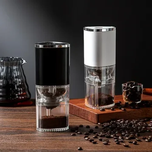 Portabel Listrik Penggiling Kopi Tipe C Pengisian USB Keramik Inti Penggiling Kopi Rumah Penggiling Penggiling