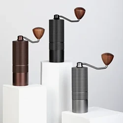 Moedor de café manual cnc aço inoxidável 5 núcleos 6 núcleos 7 núcleos profissional portátil moedor café acampamento doméstico espresso