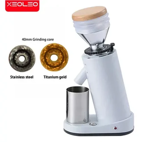 Xeoleo Electric Coffee Grinder 40mm Burr Burr Burr Bean Fagiolo Squisito piccolo caffè espresso Machin Machin espresso