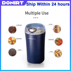 2024 New Small Electric Grinding Machine Grain Grinder Coffee Grinder Stainless Steel Nuts Beans Grains Mill Herbs  for kitchen