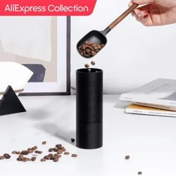 AliExpress Collection nouveau manuel CNC moulin à café bavure à l'intérieur de haute qualité poignée conception Portable moulin à main avec Double